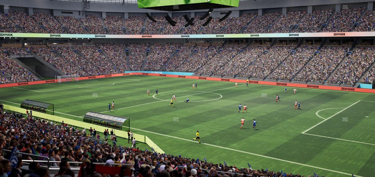 BC Place Stadium - Section Suite 4 Seat View