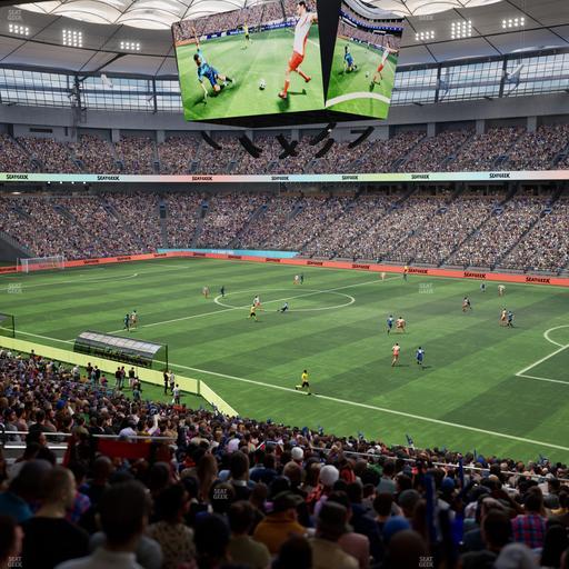 BC Place Stadium - Section Suite 4 Seat View