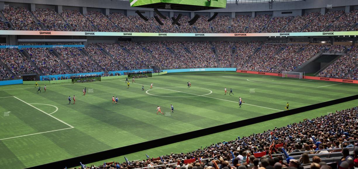 BC Place Stadium - Section Suite 40 Seat View