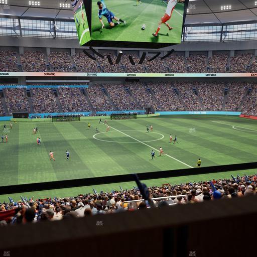 BC Place Stadium - Section Suite 42 Seat View