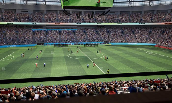 BC Place Stadium - Section Suite 44 Seat View