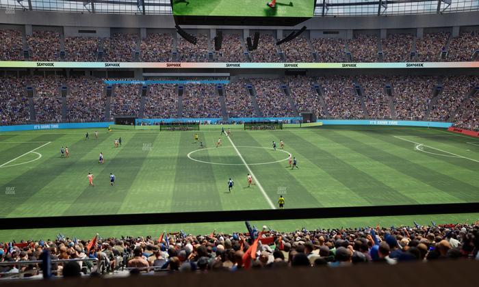 BC Place Stadium - Section Suite 45 Seat View