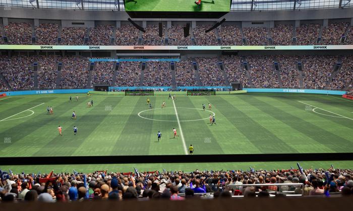 BC Place Stadium - Section Suite 46 Seat View