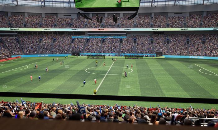 BC Place Stadium - Section Suite 48 Seat View