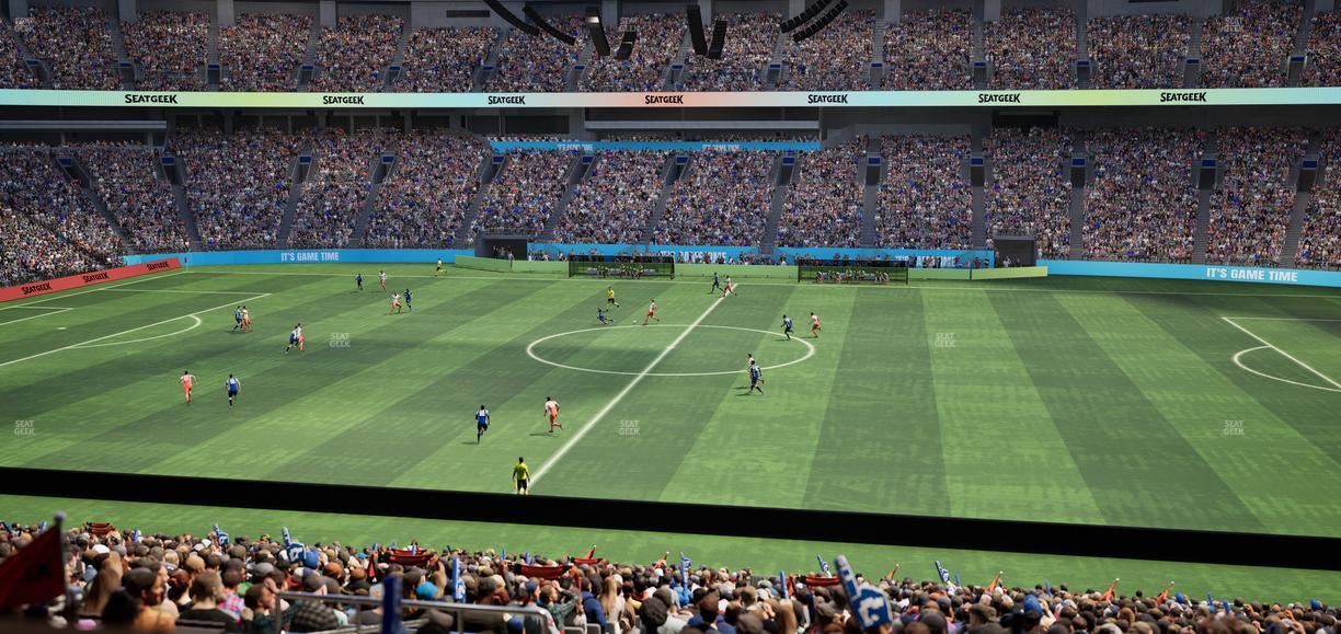 BC Place Stadium - Section Suite 49 Seat View