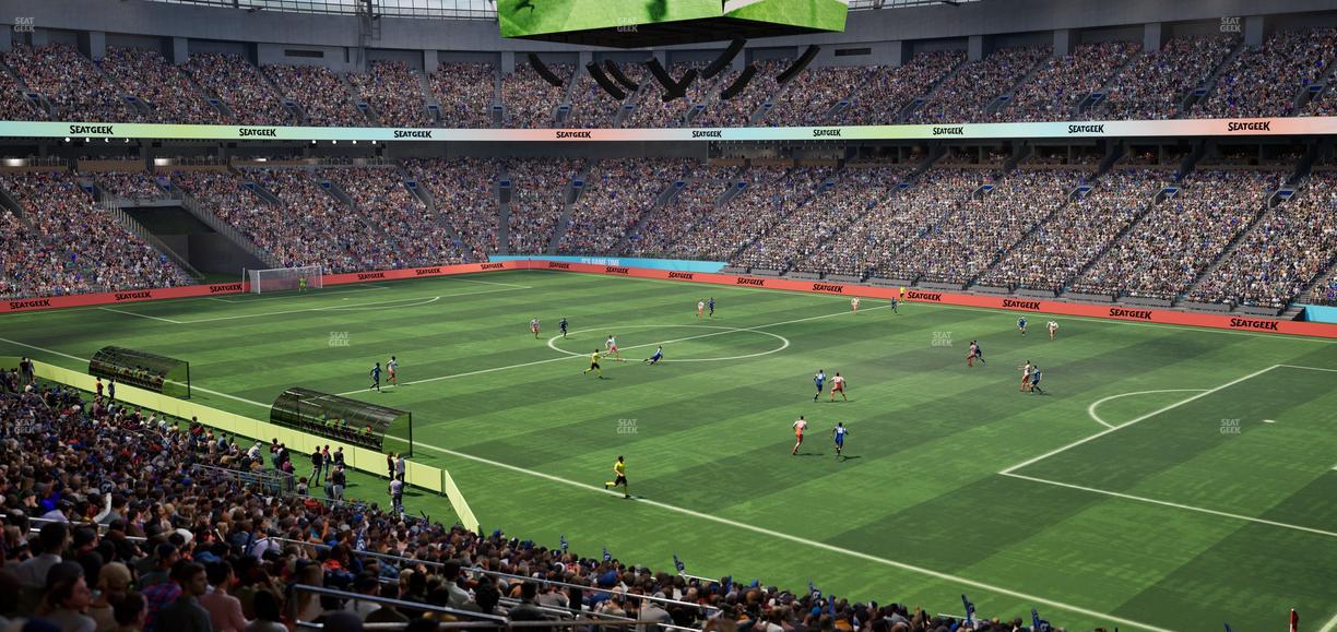 BC Place Stadium - Section Suite 6 Seat View