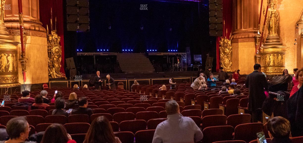 Beacon Theatre - Section Orchestra 1 Seat View