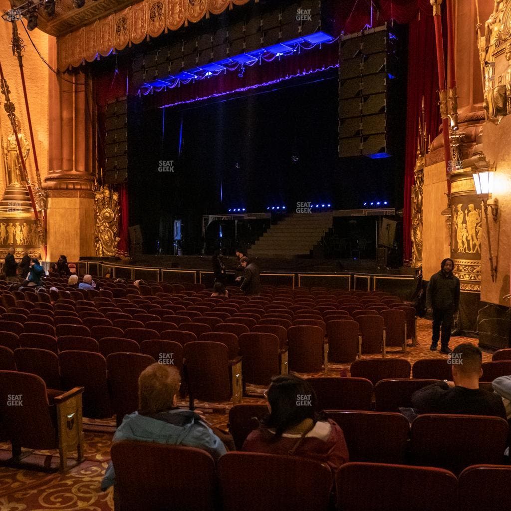 Beacon Theatre - Section Orchestra 4 Seat View
