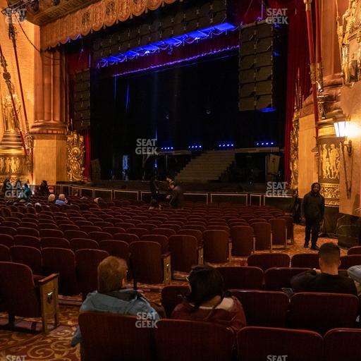 Beacon Theatre - Section Orchestra 4 Seat View