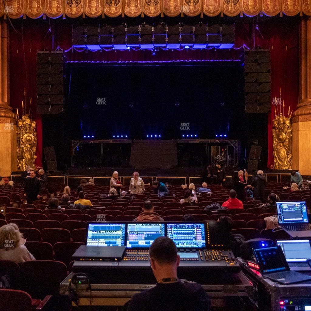 Beacon Theatre - Section Orchestra Center Seat View