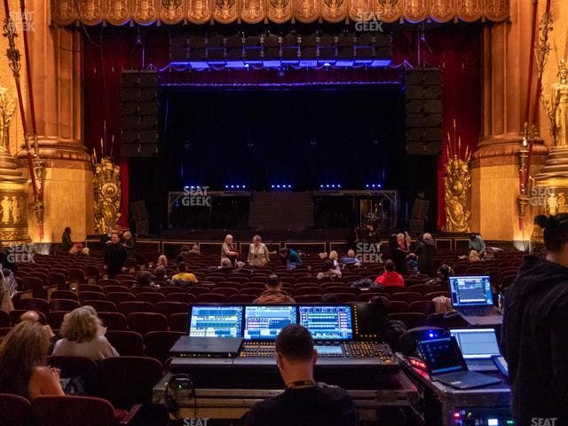 Beacon Theatre - Section Orchestra Center Seat View