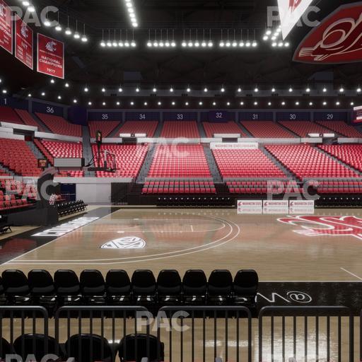 Beasley Coliseum - Section Lower 13 Seat View