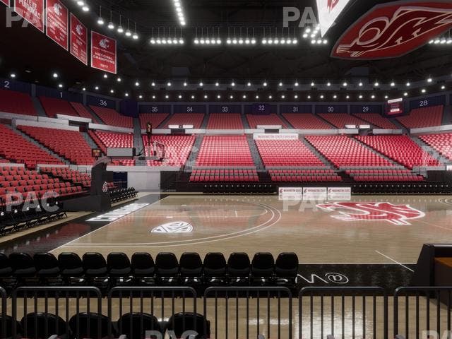 Beasley Coliseum - Section Lower 13 Seat View