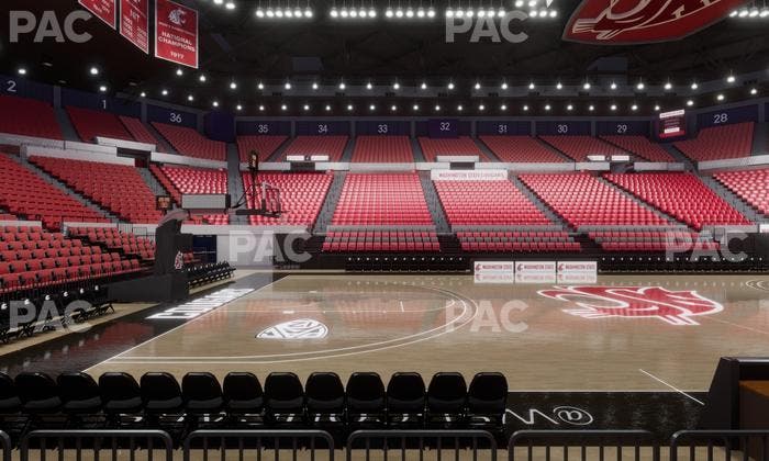 Beasley Coliseum - Section Lower 13 Seat View