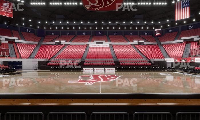 Beasley Coliseum - Section Lower 14 Seat View