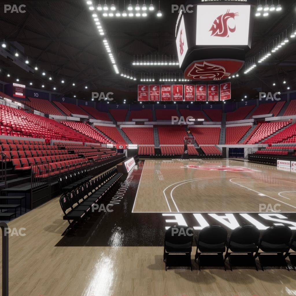 Beasley Coliseum - Section Lower 22 Seat View