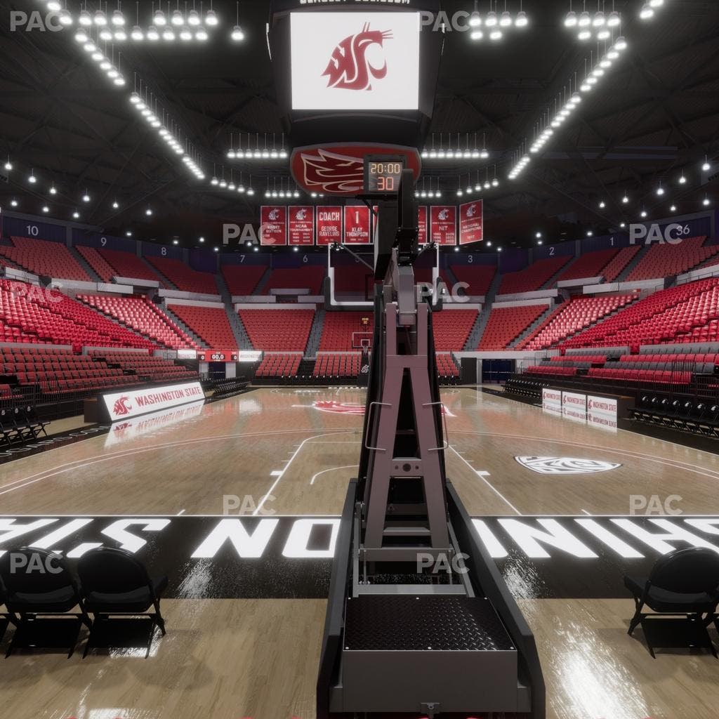 Beasley Coliseum - Section Lower 23 Seat View