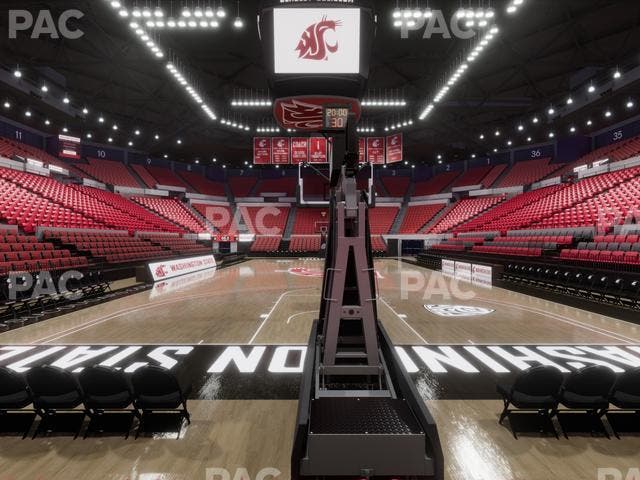 Beasley Coliseum - Section Lower 23 Seat View