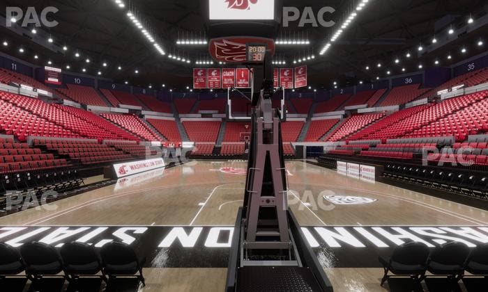 Beasley Coliseum - Section Lower 23 Seat View