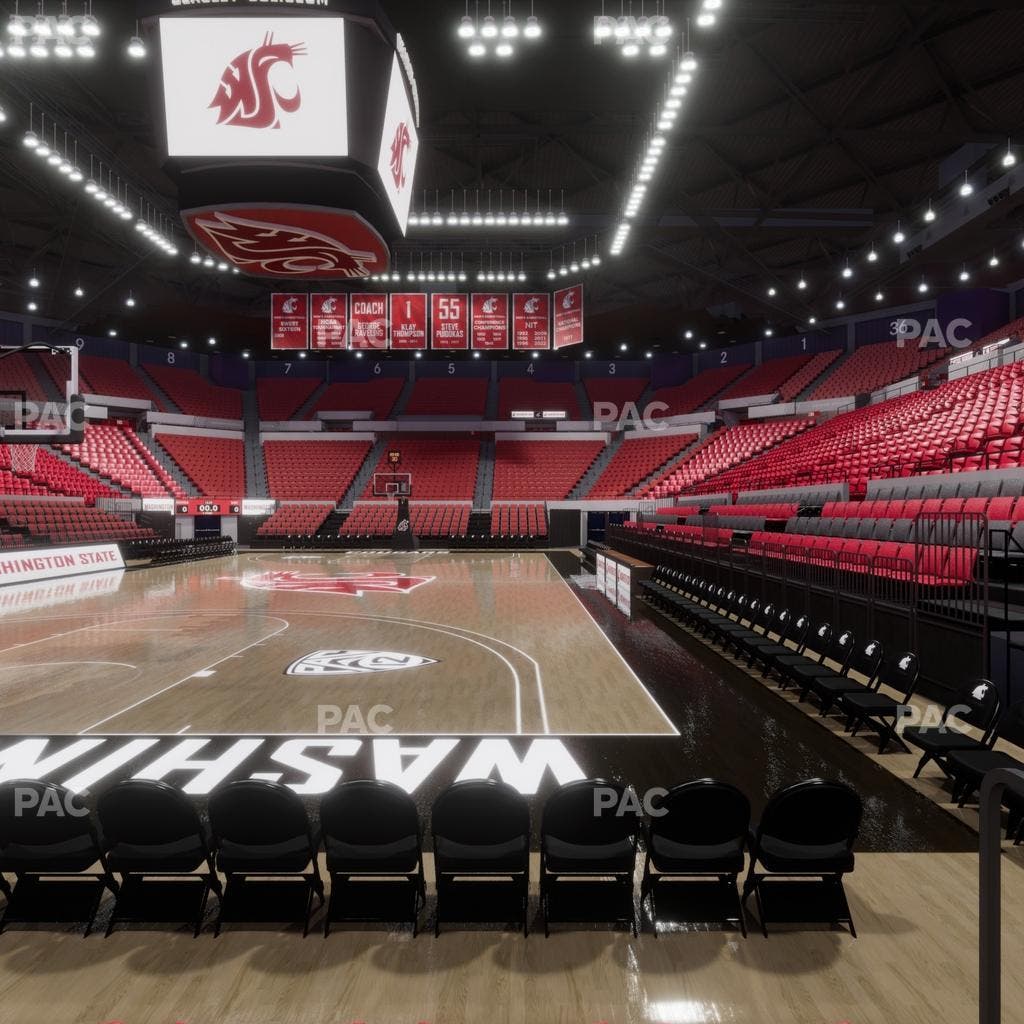 Beasley Coliseum - Section Lower 24 Seat View