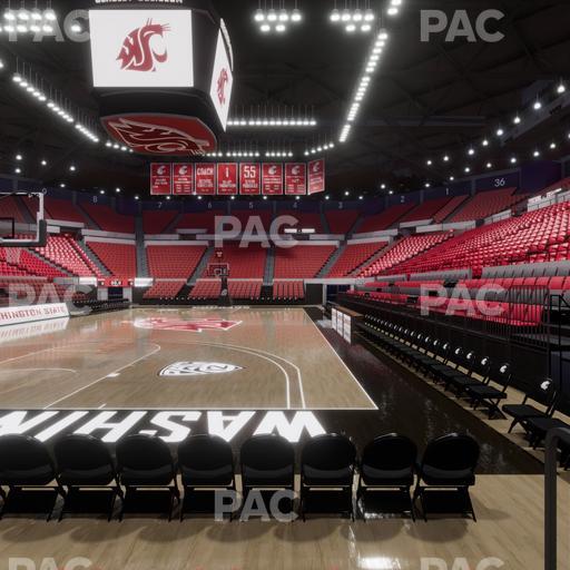Beasley Coliseum - Section Lower 24 Seat View