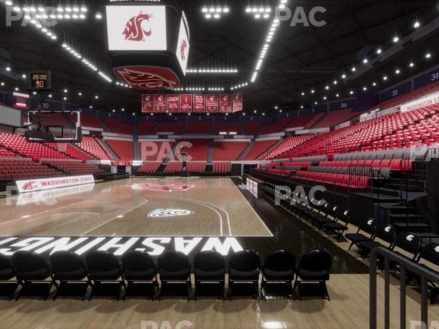 Beasley Coliseum - Section Lower 24 Seat View