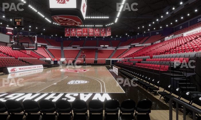 Beasley Coliseum - Section Lower 24 Seat View