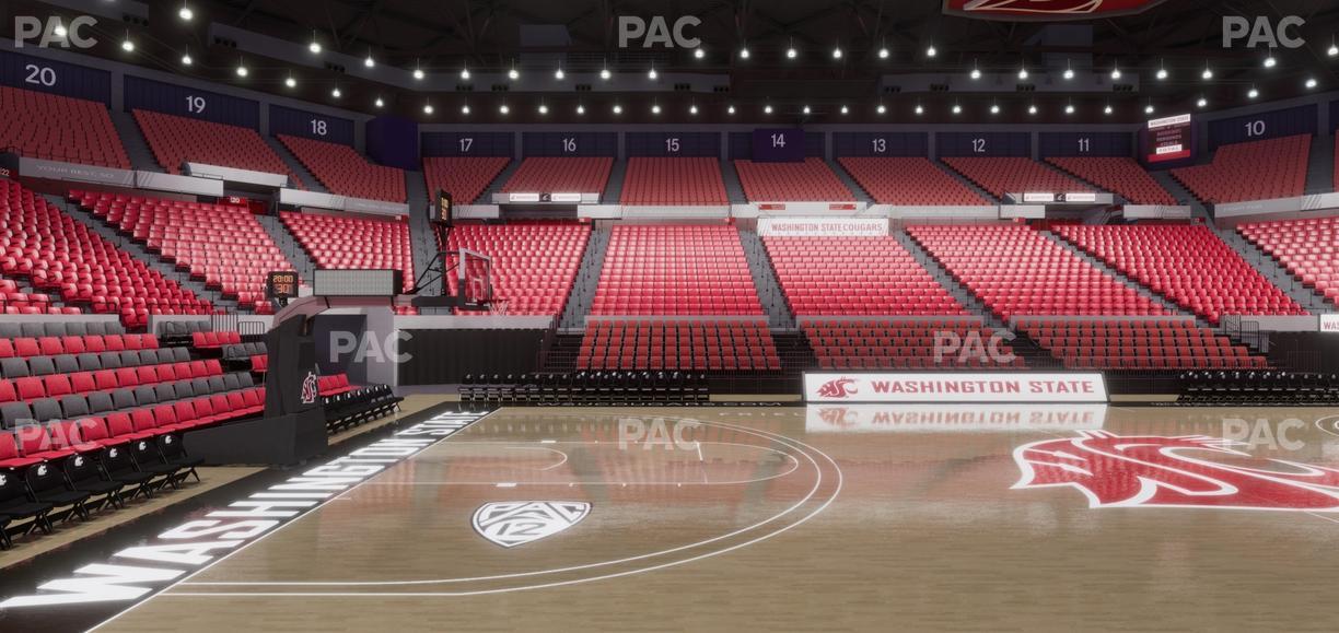 Beasley Coliseum - Section Lower 31 Seat View