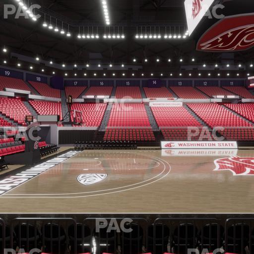 Beasley Coliseum - Section Lower 31 Seat View