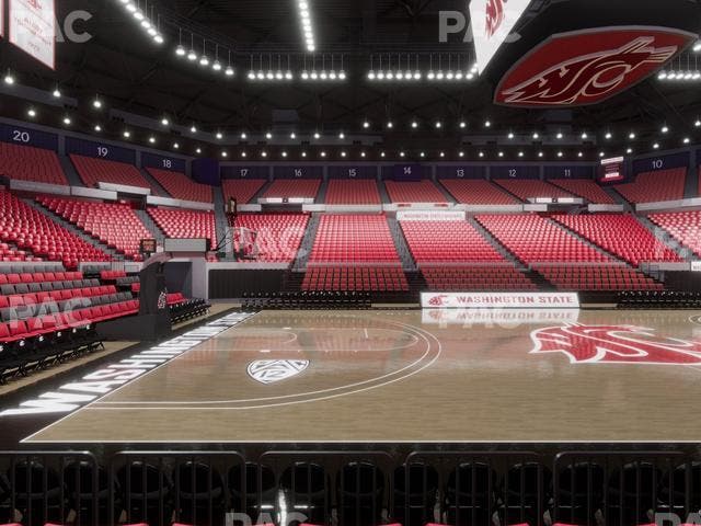 Beasley Coliseum - Section Lower 31 Seat View