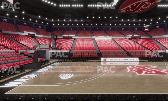 Beasley Coliseum - Section Lower 31 Seat View