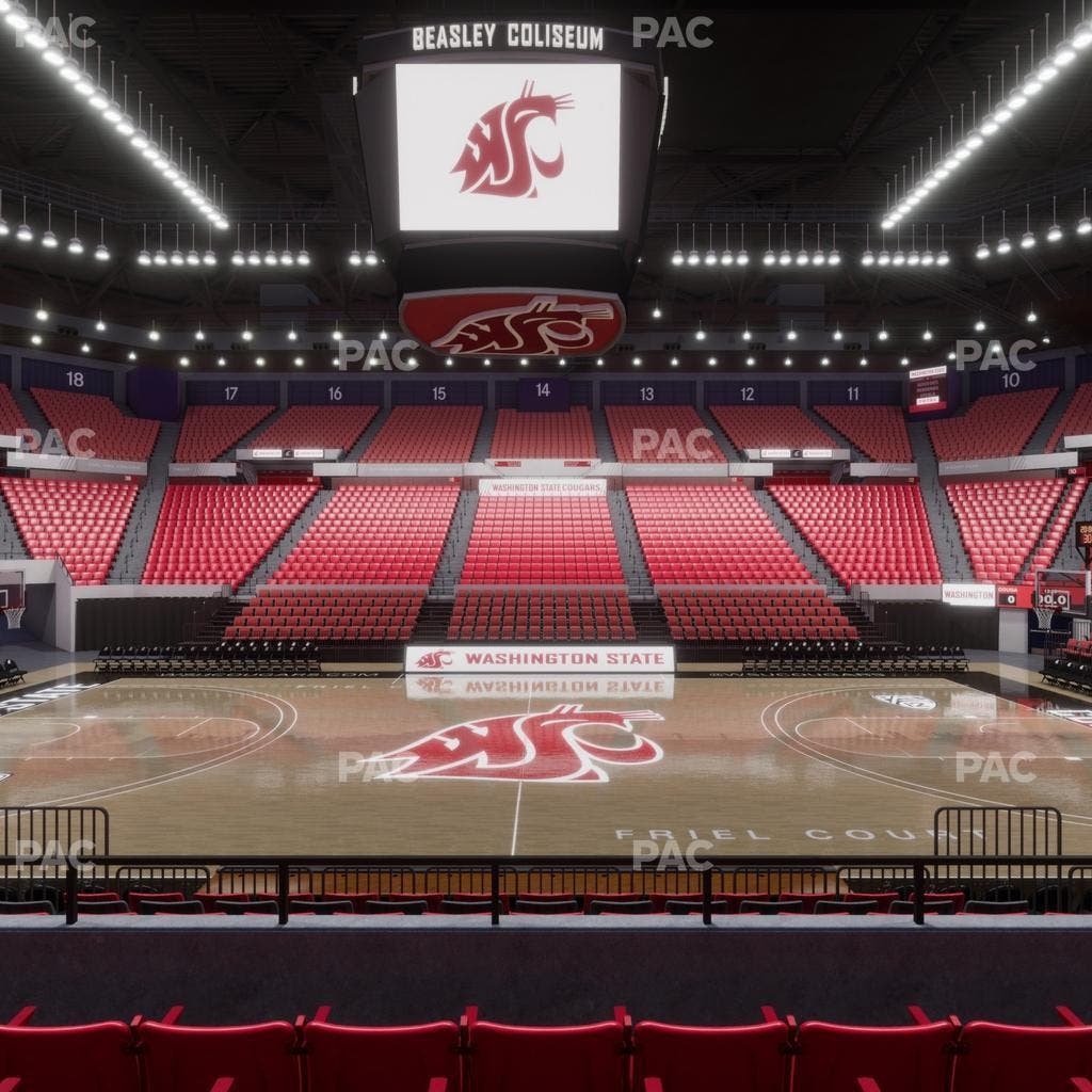 Beasley Coliseum - Section Lower 32 Seat View