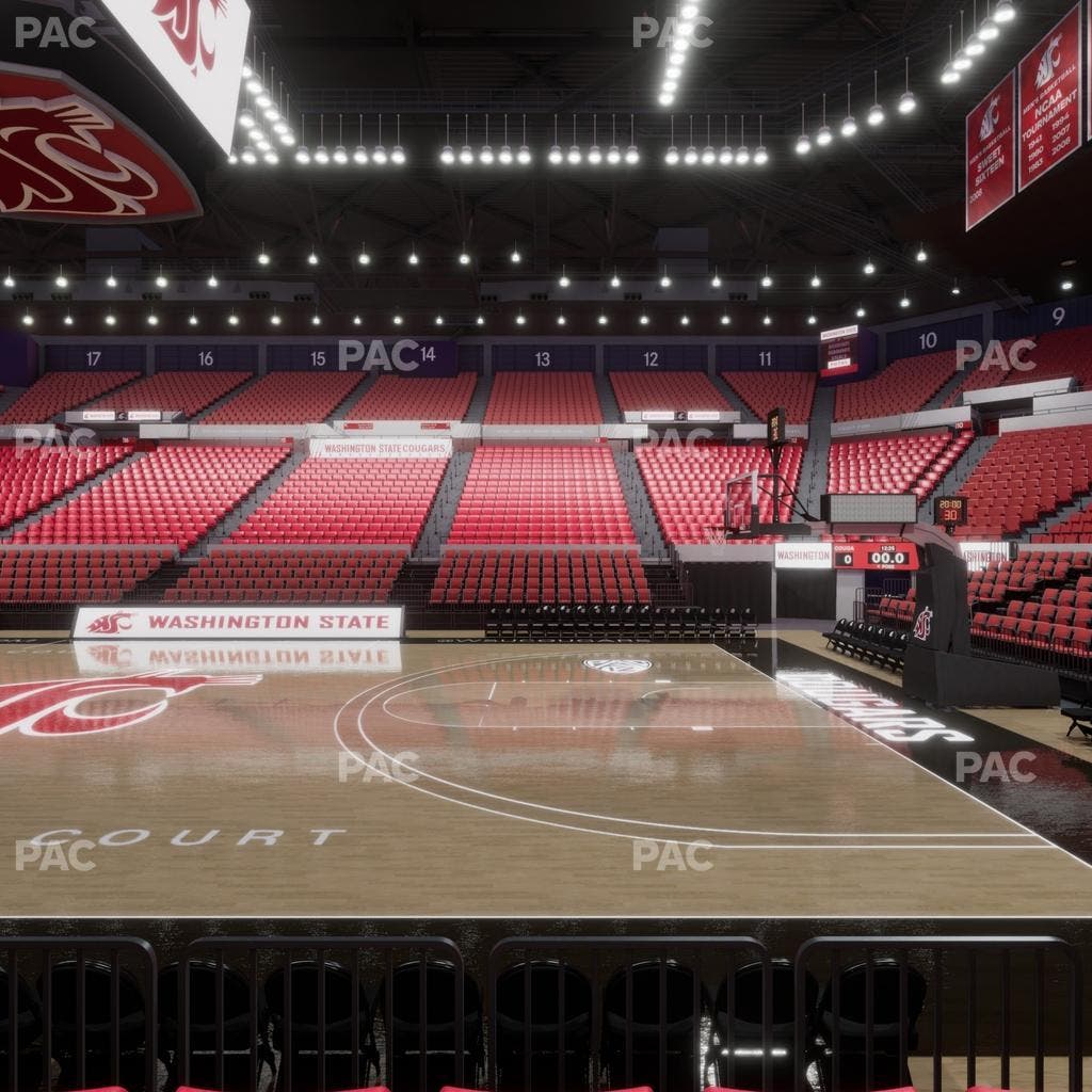Beasley Coliseum - Section Lower 33 Seat View