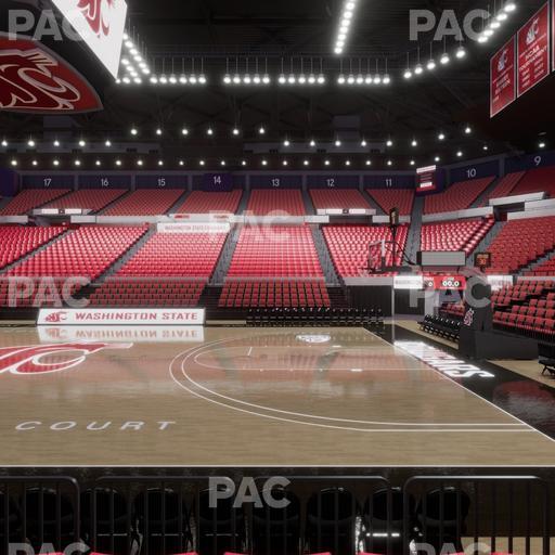 Beasley Coliseum - Section Lower 33 Seat View