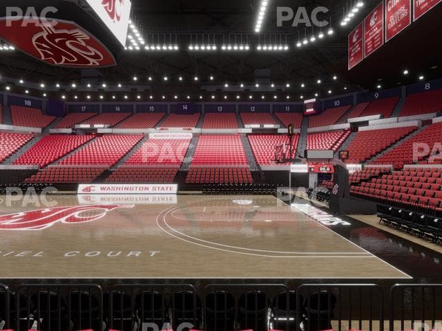 Beasley Coliseum - Section Lower 33 Seat View