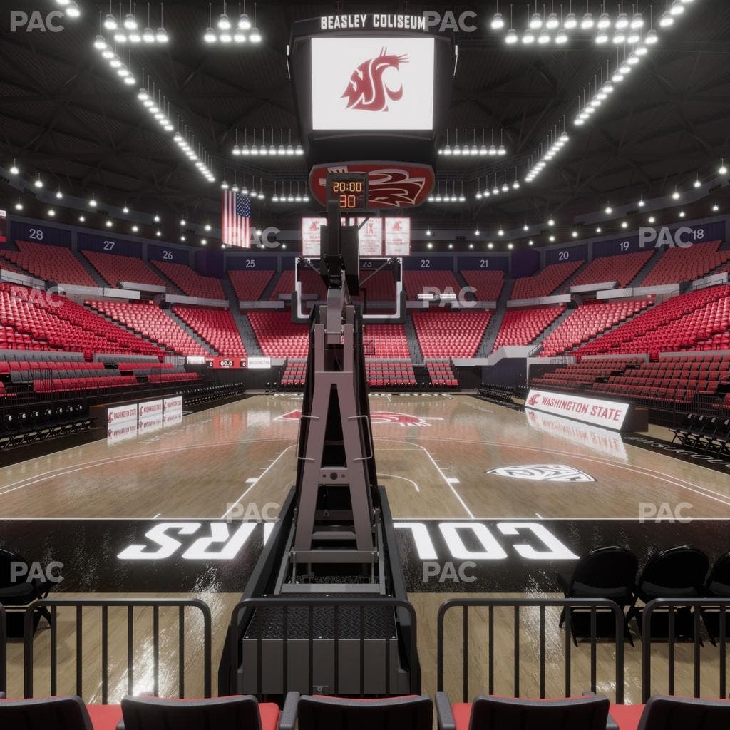 Beasley Coliseum - Section Lower 5 Seat View