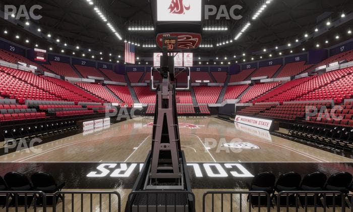 Beasley Coliseum - Section Lower 5 Seat View