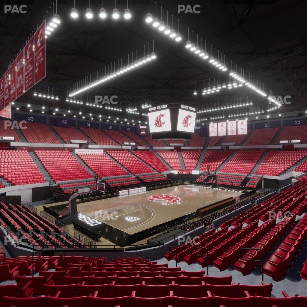 Beasley Coliseum - Section Mezzanine 10 Seat View