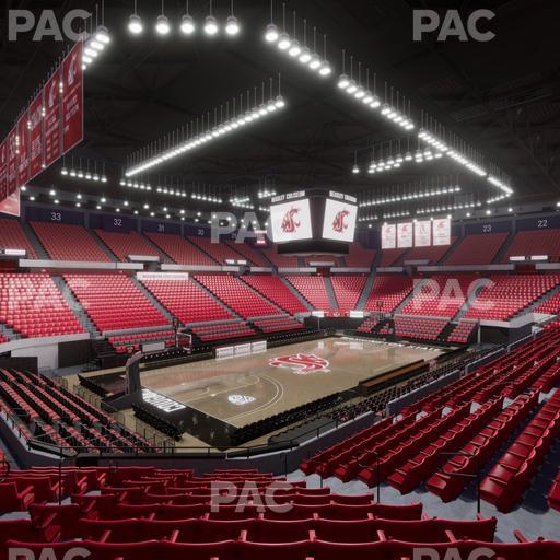 Beasley Coliseum - Section Mezzanine 10 Seat View
