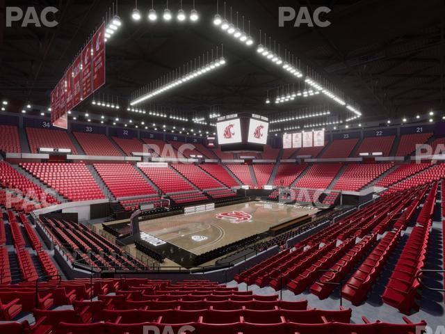 Beasley Coliseum - Section Mezzanine 10 Seat View