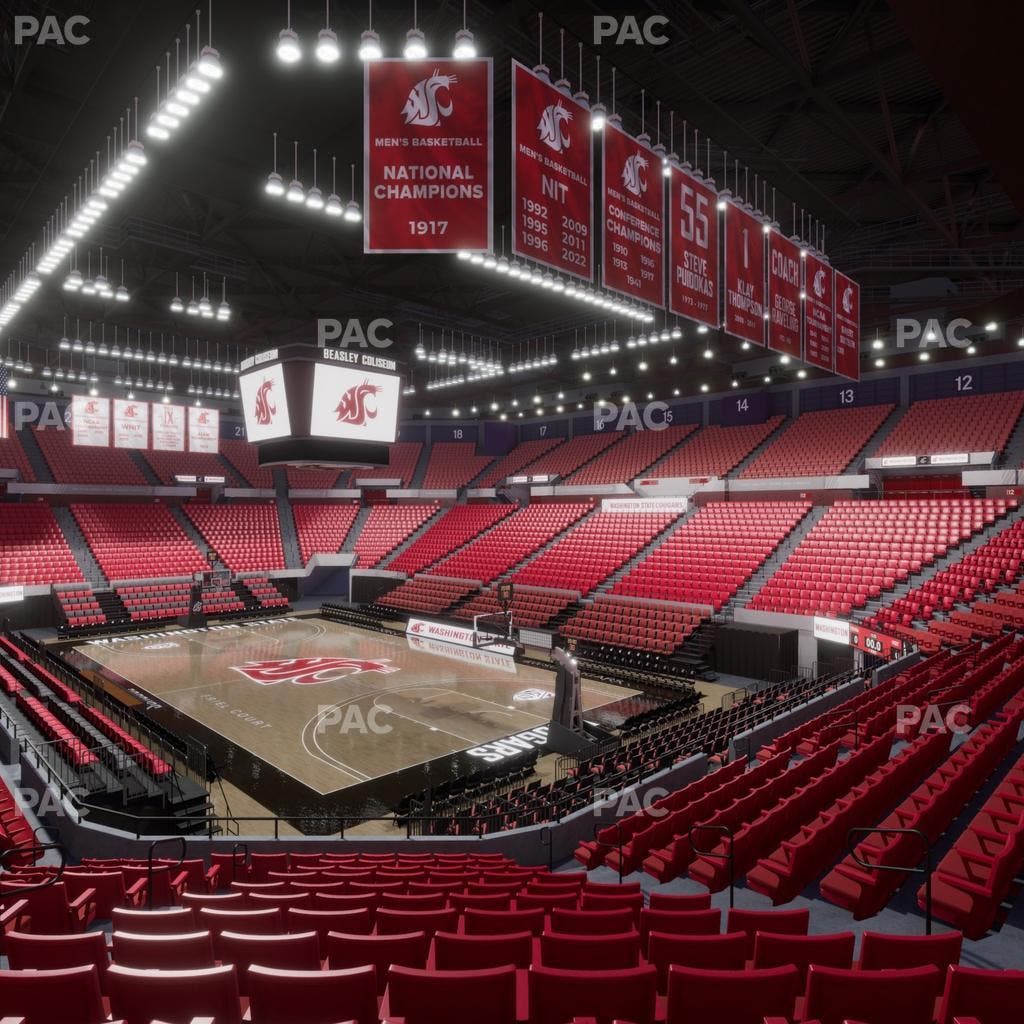 Beasley Coliseum - Section Mezzanine 2 Seat View