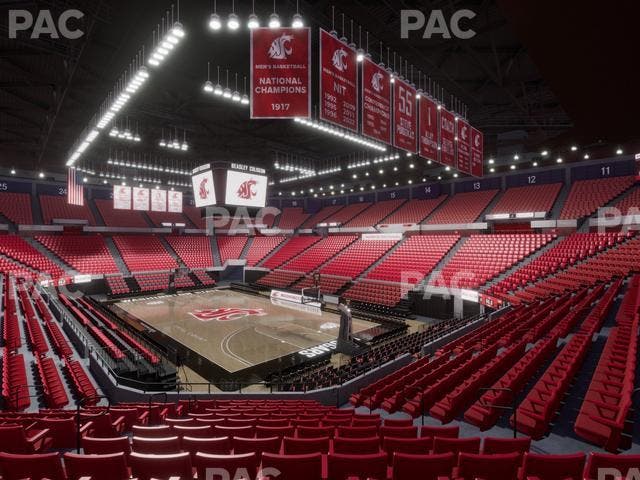 Beasley Coliseum - Section Mezzanine 2 Seat View
