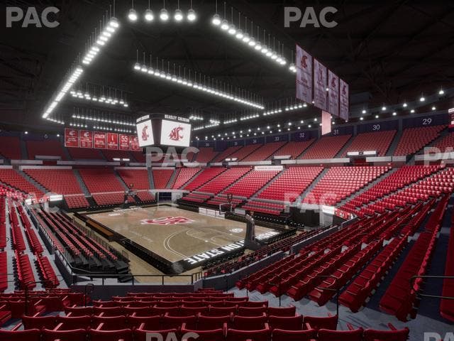 Beasley Coliseum - Section Mezzanine 20 Seat View