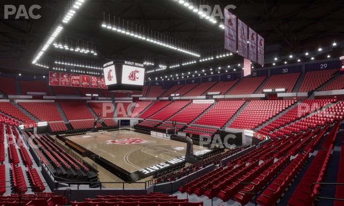 Beasley Coliseum - Section Mezzanine 20 Seat View