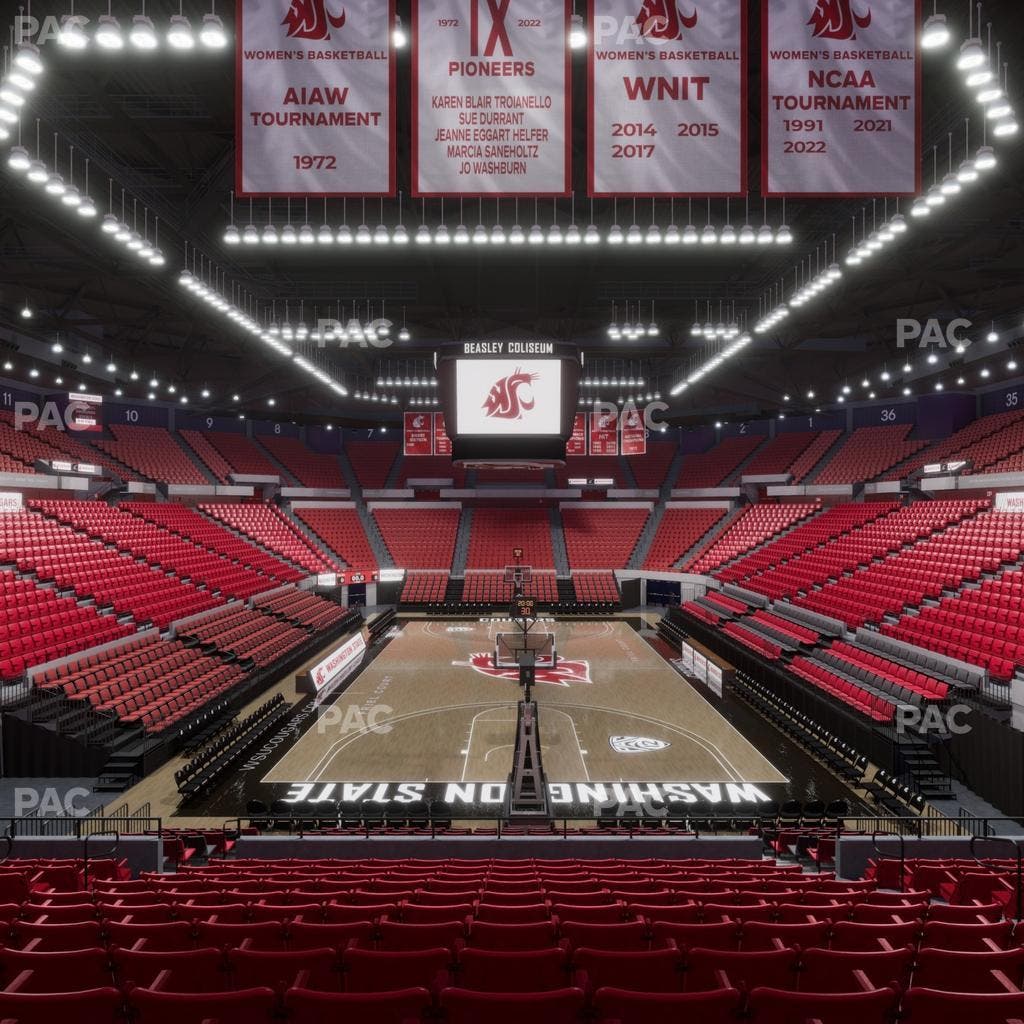 Beasley Coliseum - Section Mezzanine 23 Seat View