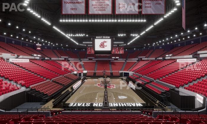Beasley Coliseum - Section Mezzanine 23 Seat View