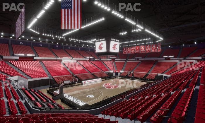 Beasley Coliseum - Section Mezzanine 28 Seat View