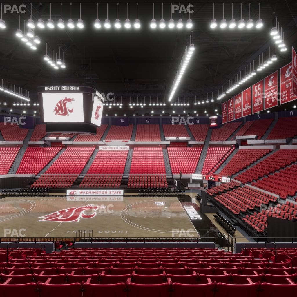 Beasley Coliseum - Section Mezzanine 33 Seat View