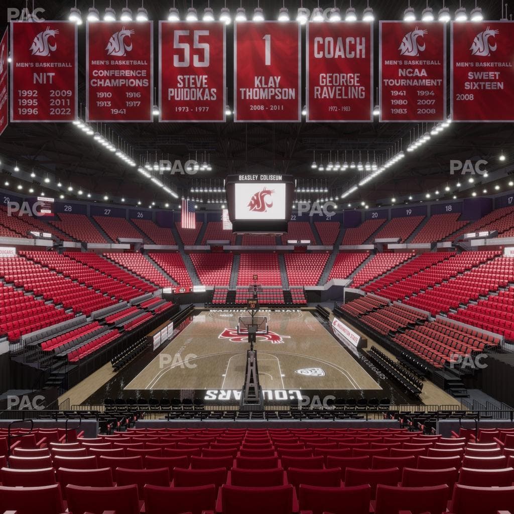 Beasley Coliseum - Section Mezzanine 5 Seat View