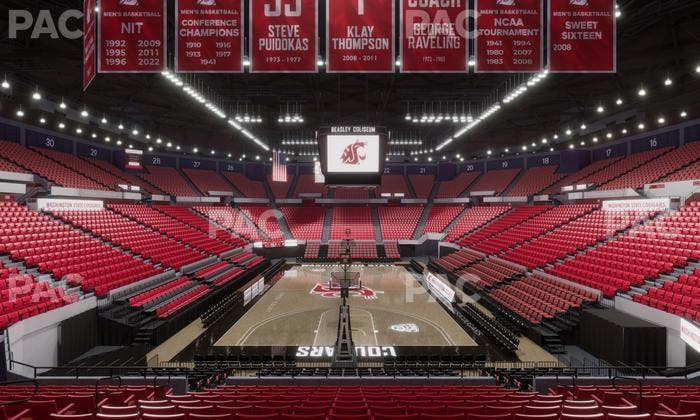 Beasley Coliseum - Section Mezzanine 5 Seat View